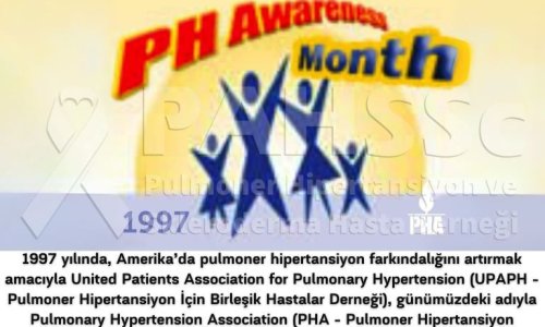 PAH’ın Tarihçesi -29- UPAPH - Kasım ayının ilk haftasını Pulmoner Hipertansiyon Farkındalık Haftası olarak ilan etti - 2025.01.11