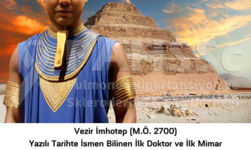 Dolaşım Sisteminin Tarihçesi -1- Vezir İmhotep, Yazılı Tarihte Adı Bilinen İlk Doktor - 2024.08.13