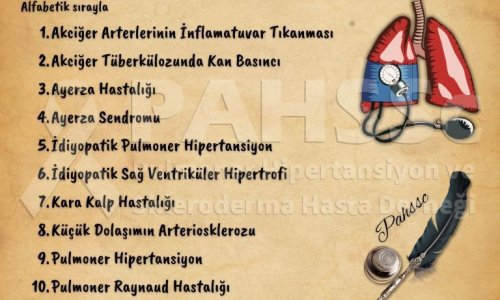 PAH’ın Tarihçesi -41- Tarihte Pulmoner Arteriyel Hipertansiyon İçin Kullanılan Adlardan Bazıları - 2025.02.02