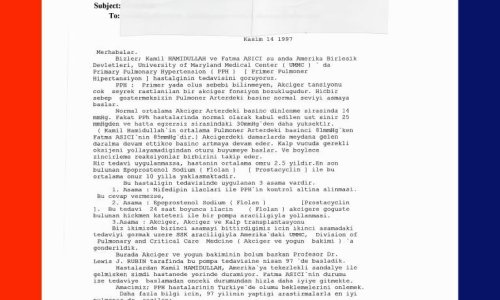 PAH’ın Tarihçesi -30- PHA-Turkey'den 1000 Posta Kampanyası: Türkiye'nin İlk PAH Farkındalık Girişimi - 2025.01.12