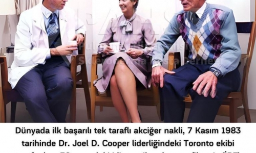 İPF'nin Tarihçesi -6- Dr. Joel D. Cooper - İlk Başarılı Tek Taraflı Akciğer Nakli - (LTx) - 2024.07.13