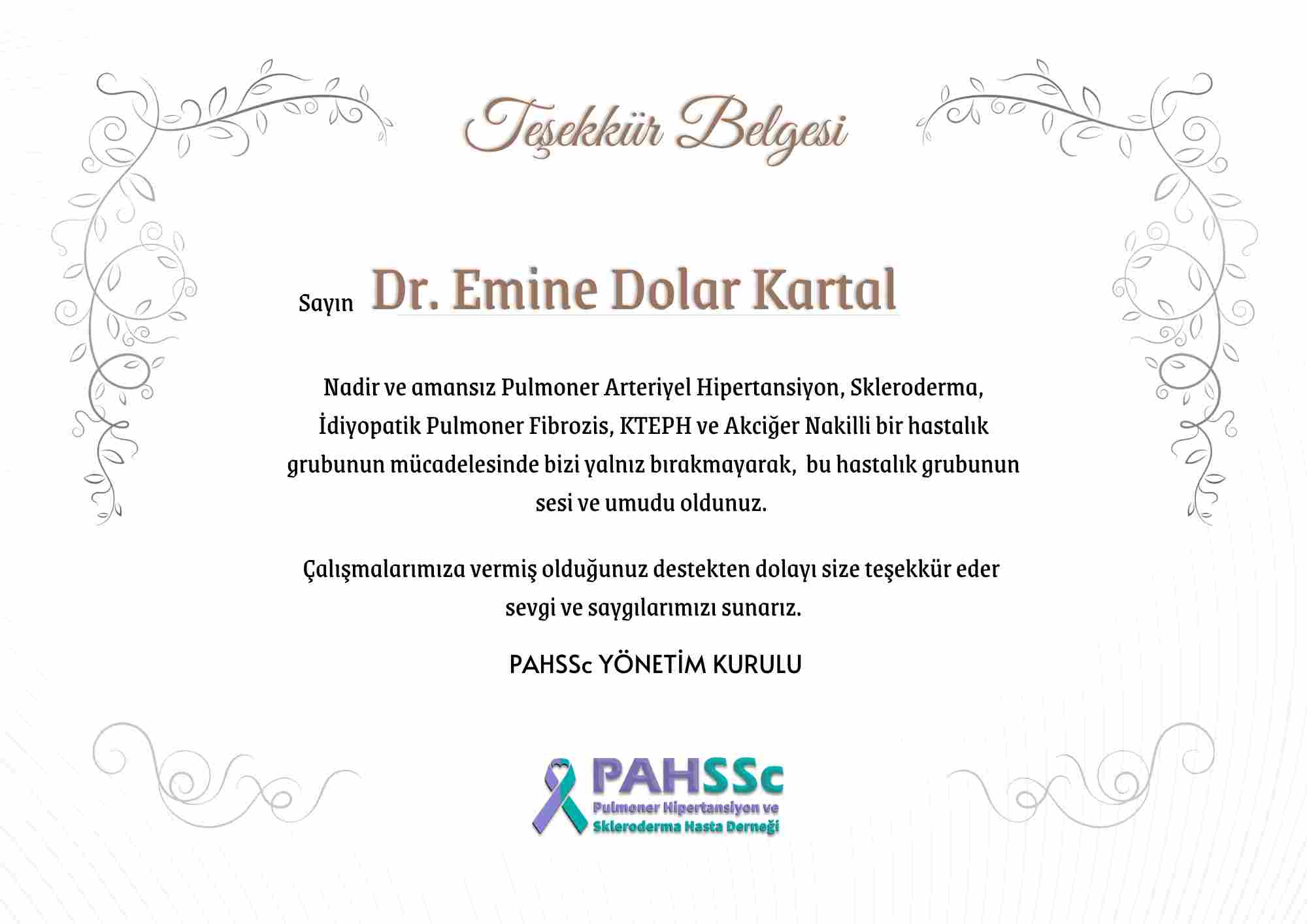 Dr. Emine Dolar Kartal