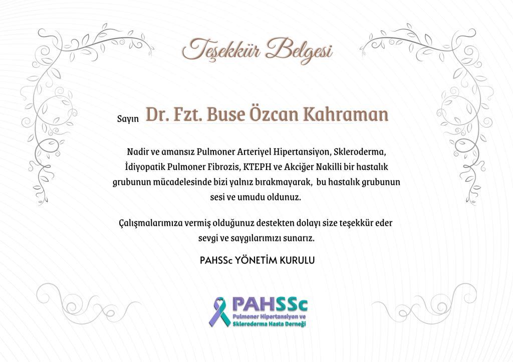 Dr. Fzt. Buse Özcan Kahraman
