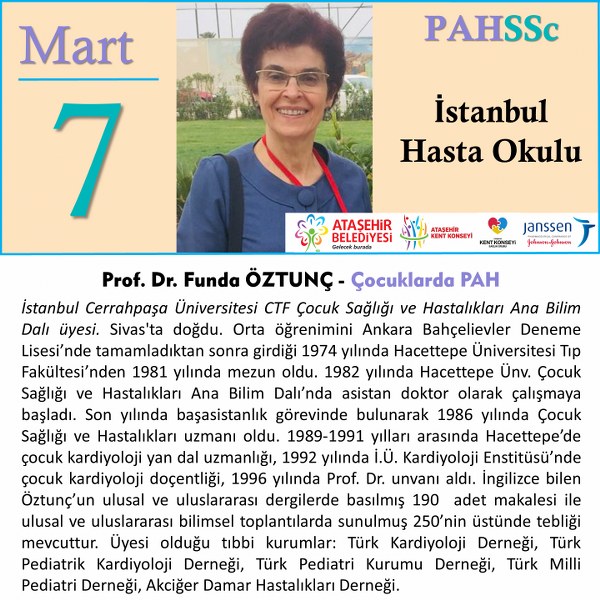 7 Mart İstanbul PAHSSc Hasta Okulu