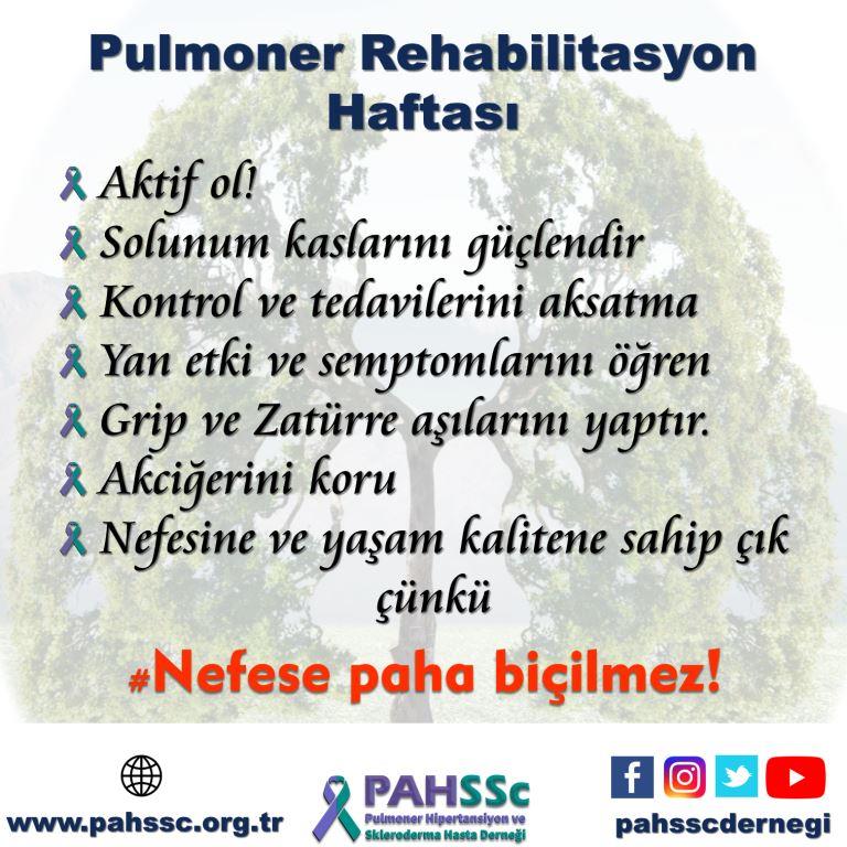 Pulmoner Rehabilitasyon Haftası