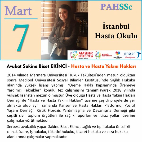 7 Mart İstanbul PAHSSc Hasta Okulu